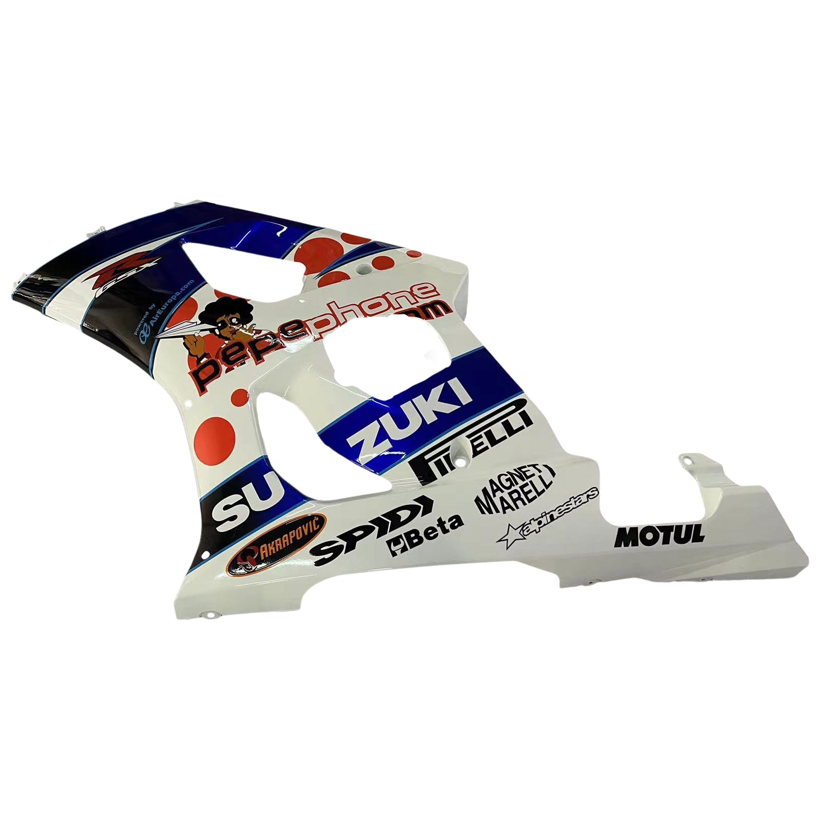 Amotopart 2003-2004 Suzuki GSXR1000 Kit de carenado múltiple