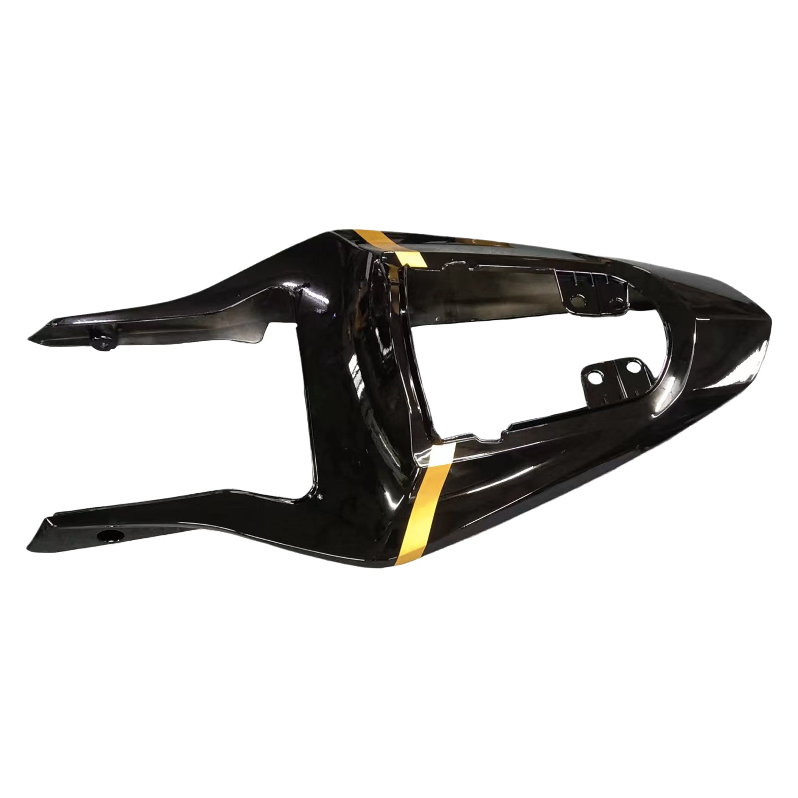 Amotopart Suzuki 2003-2004 GSXR1000 Black Golden Fairing Kit