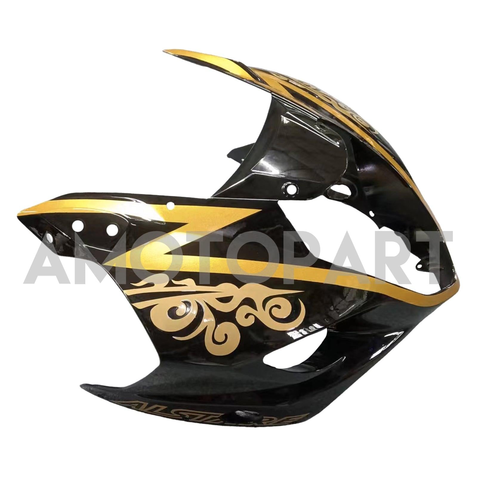Amotopart Suzuki 2003-2004 GSXR1000 Black Golden Fairing Kit