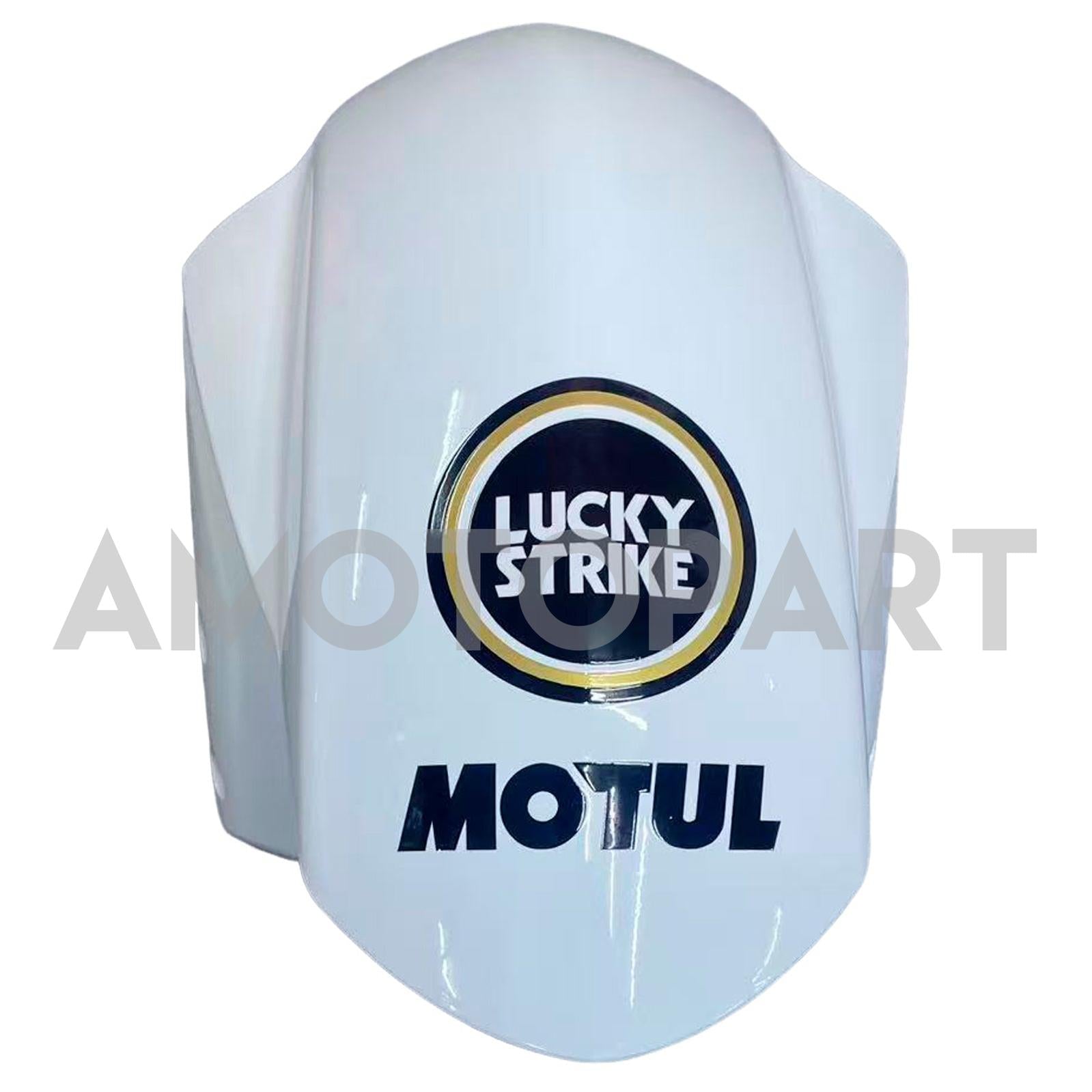 Amotopart Suzuki 2003-2004 GSXR1000 Black White Golden Fairing Kit