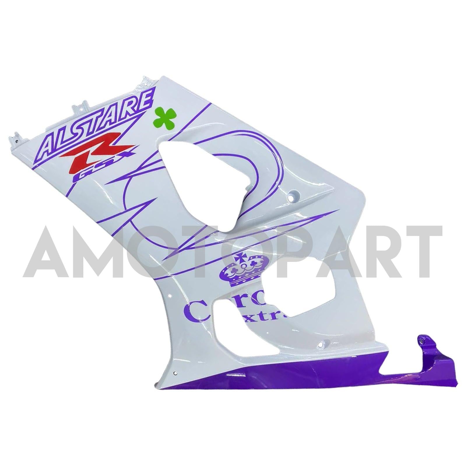 Amotopart 2003–2004 K3 Suzuki GSXR1000 Weiß&Lila Verkleidungssatz
