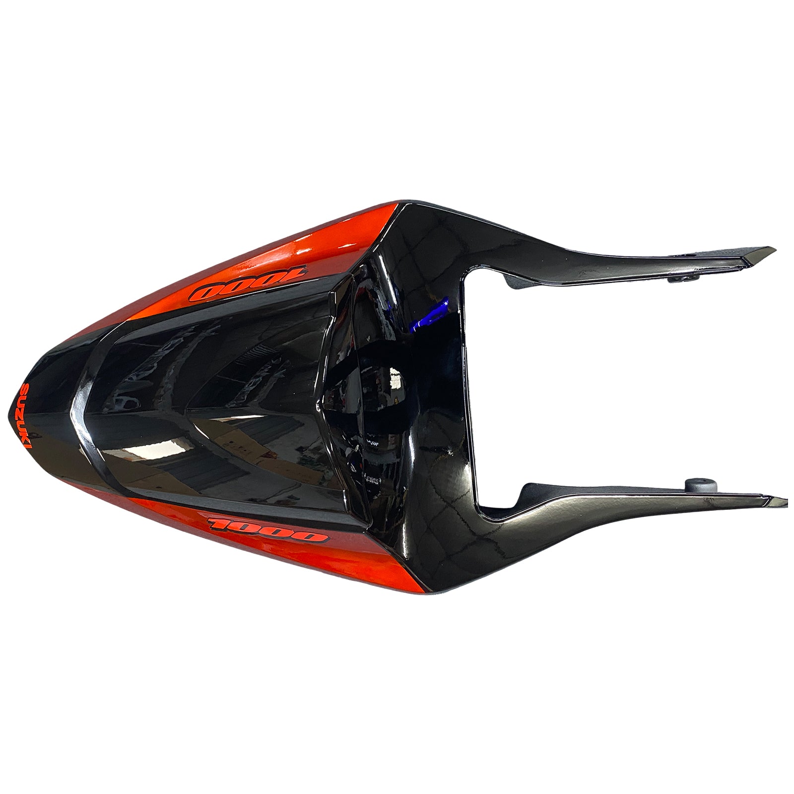 Amotopart 2003-2004 K3 Suzuki GSXR1000 Glanzschwarz & Rotes Verkleidungsset