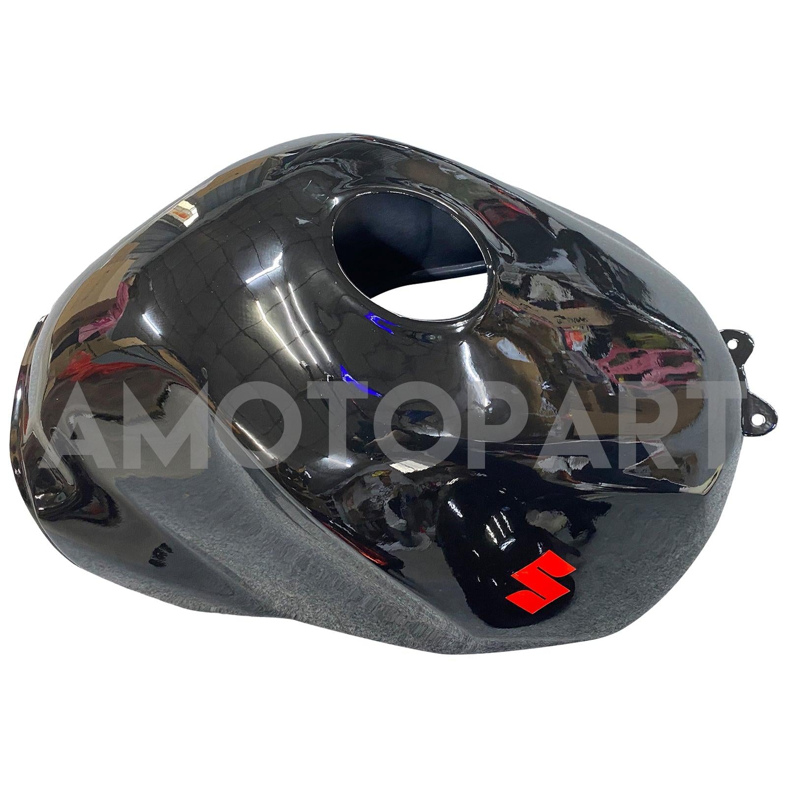 Amotopart 2003-2004 K3 Suzuki GSXR1000 Gloss Black & Red Fairing Kit
