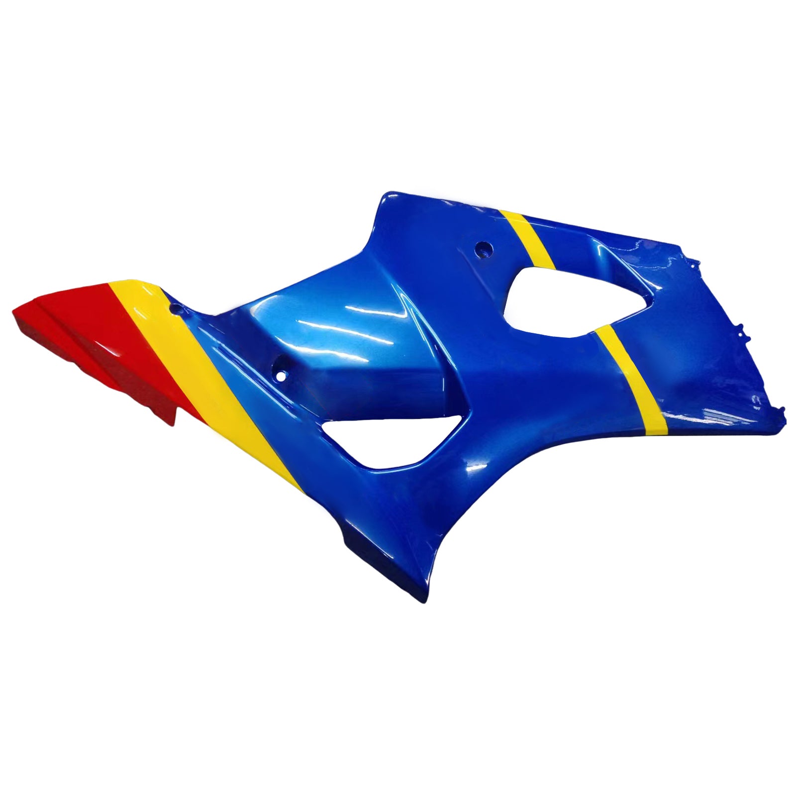 Amotopart 2003-2004 K3 Suzuki GSXR1000 Blue & Yellow Fairing Zestaw