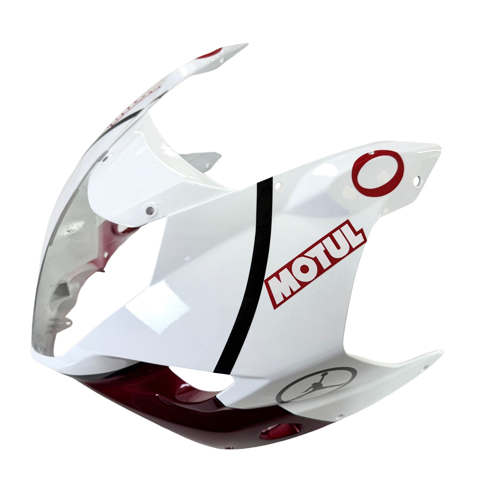 Amotopart 2003-2004 K3 GSXR1000 Suzuki Gloss Red&White Fairing Kit