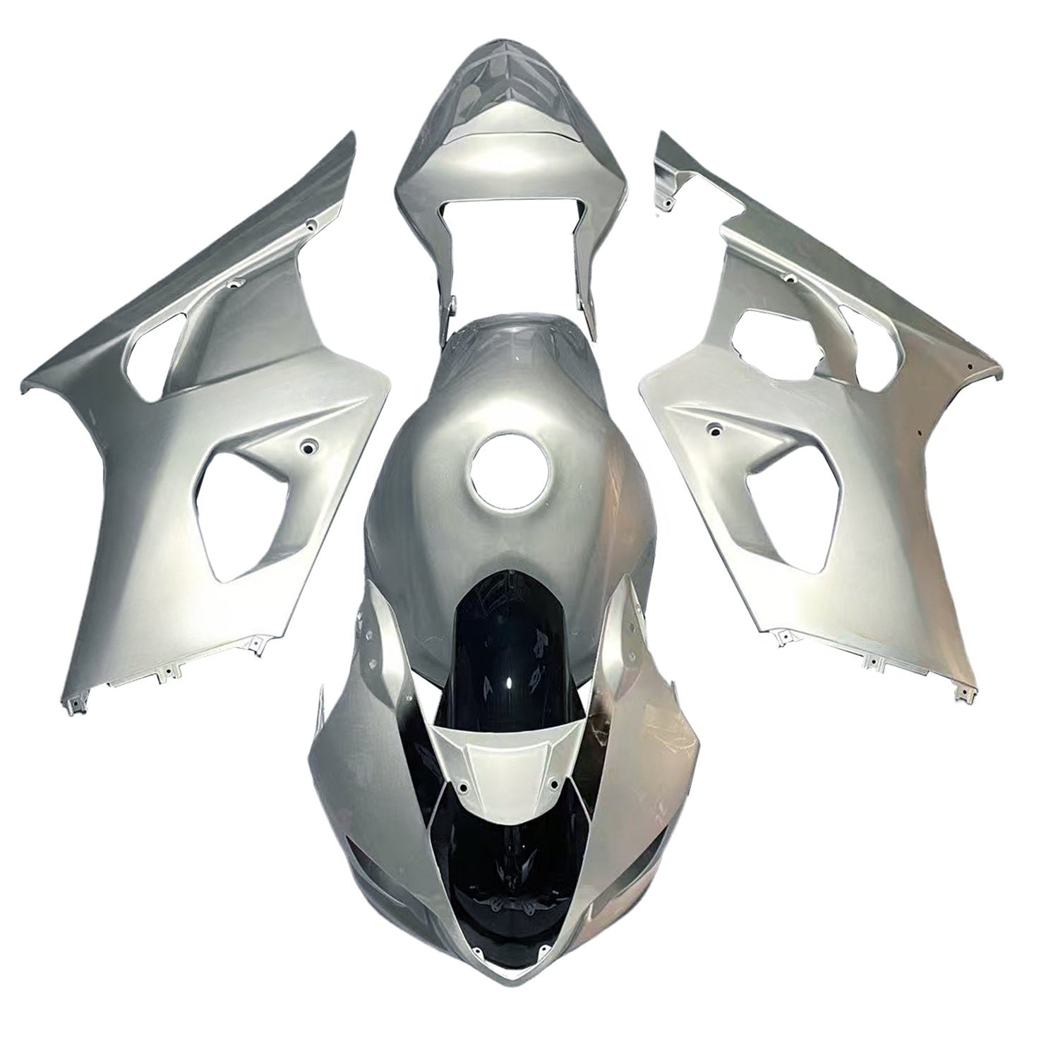 Amotopart 2003-2004 K3 GSXR1000 Suzuki Grey Fairing Kit