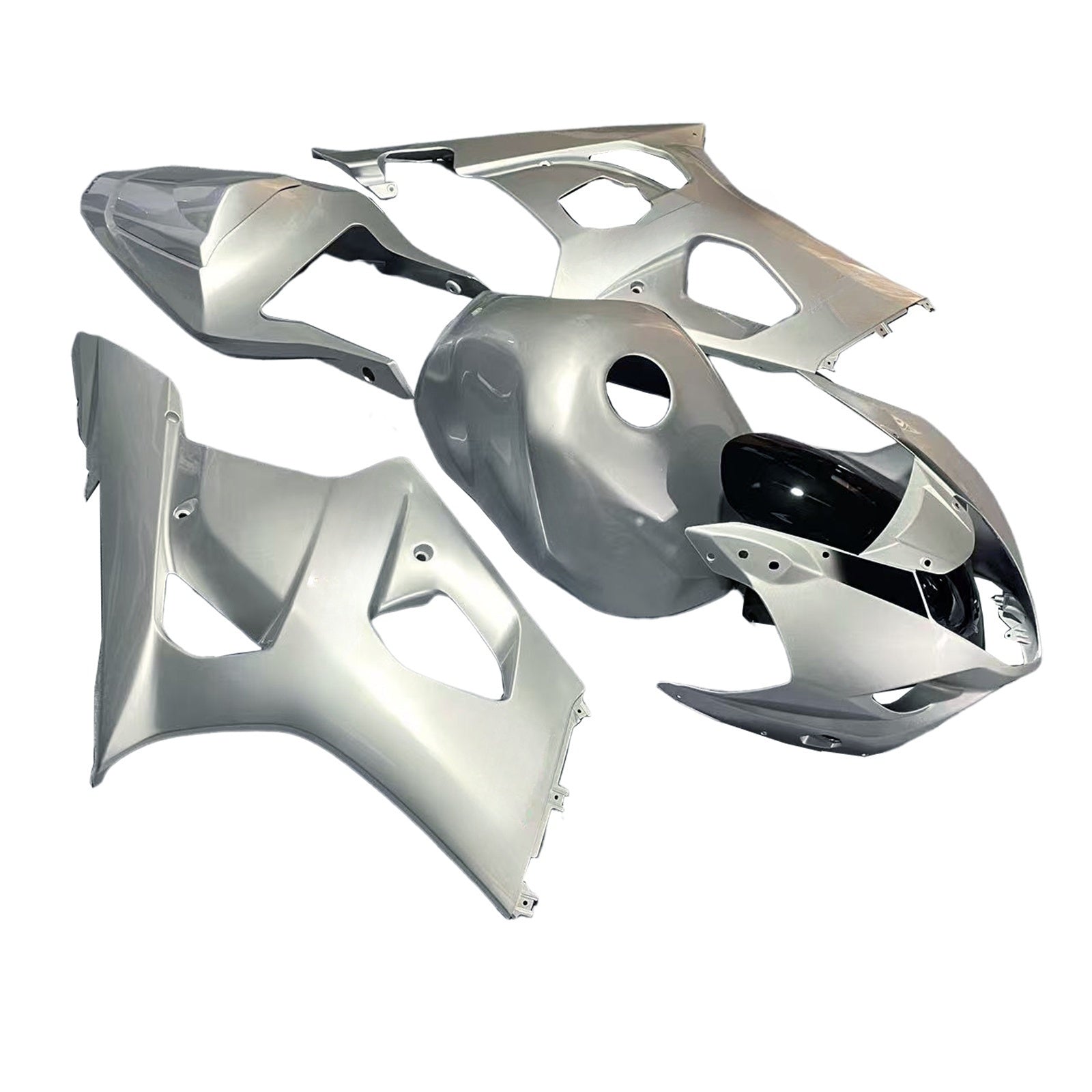 Amotopart 2003-2004 K3 GSXR1000 Suzuki Gray Fairing Zestaw