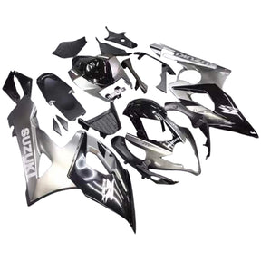 Amotopart 2005-2006 Suzuki GSXR1000 Fairing G-Black&Sliver Kit