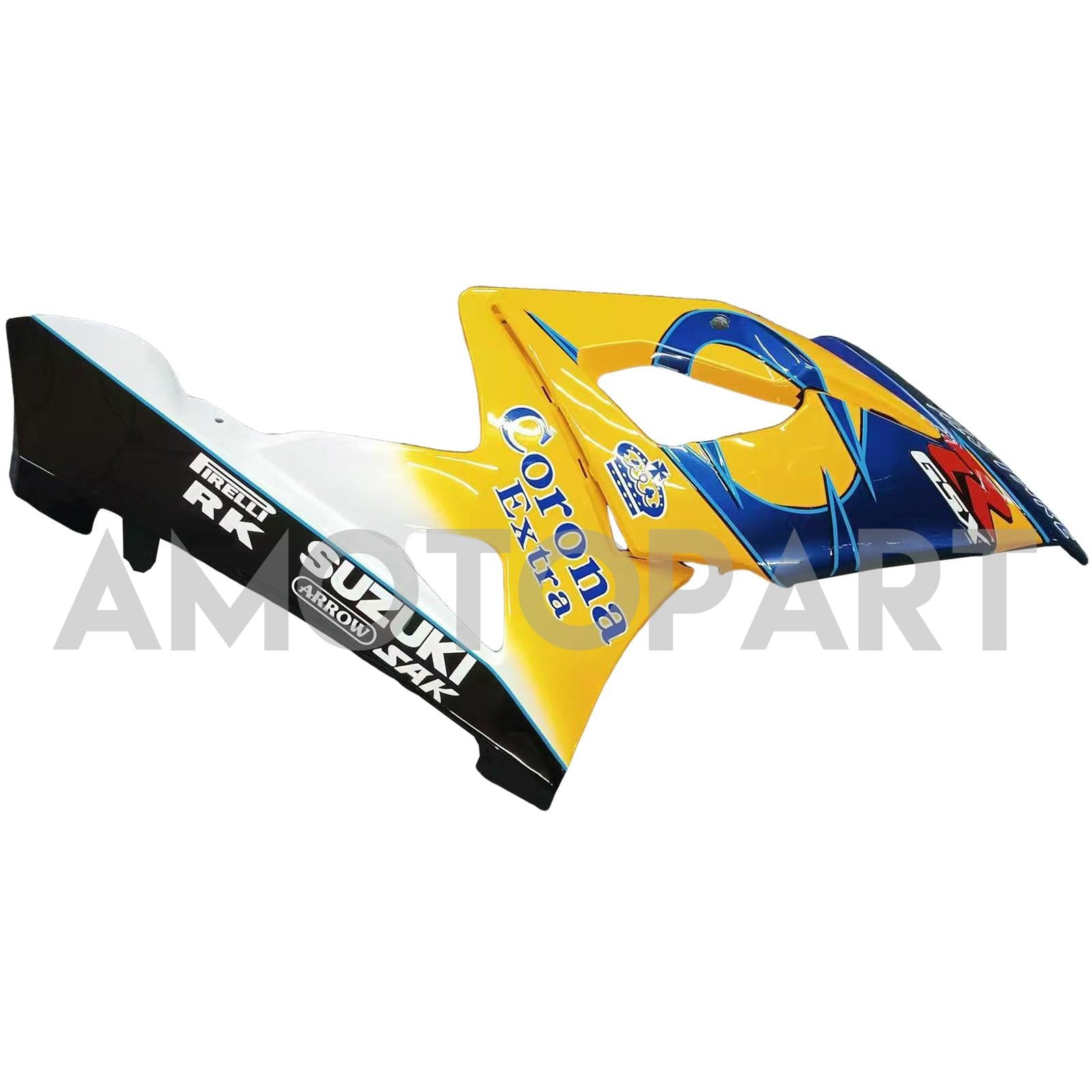 Amotopart 2005-2006 Suzuki GSXR1000 Yellow&Blue Fairing Kit