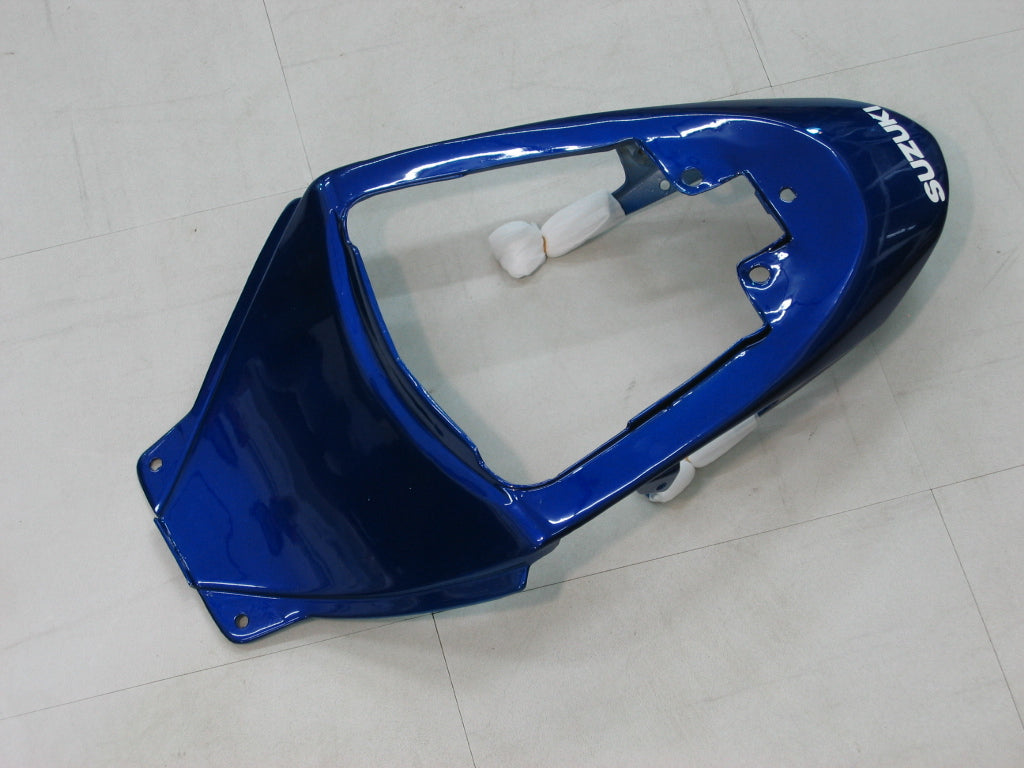 Amotopart 2005-2006 Suzuki GSXR1000 Fairing White&Blue Kit