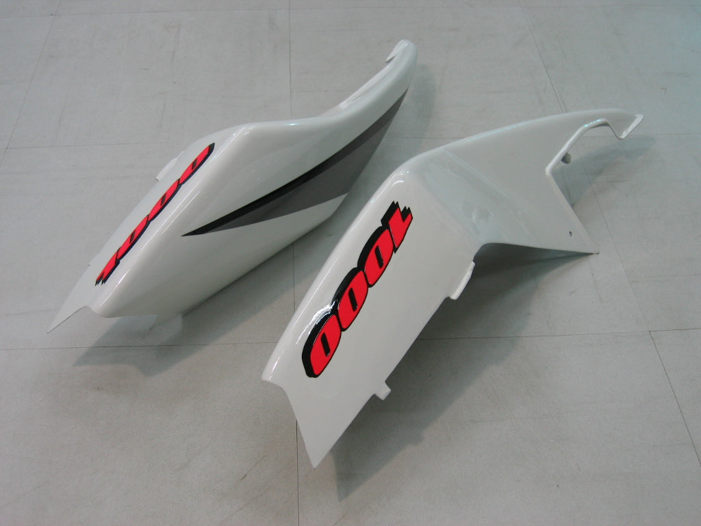 Amotopart 2005-2006 Suzuki GSXR1000 Fairing White&Blue Kit