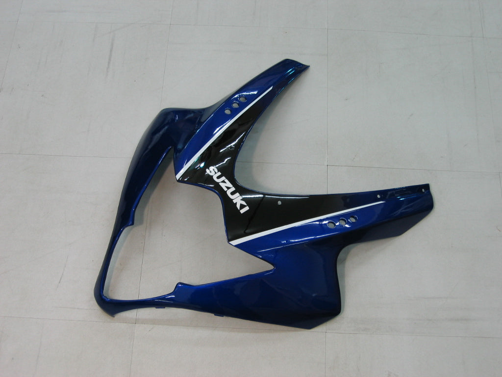 Amotopart 2005-2006 Suzuki GSXR1000 Fairing White&Blue Kit