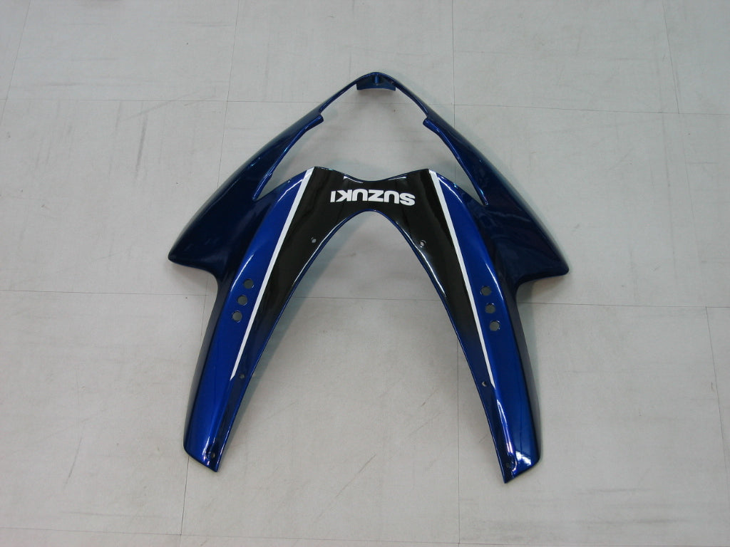 Amotopart 2005-2006 Suzuki GSXR1000 Fairing White&Blue Kit