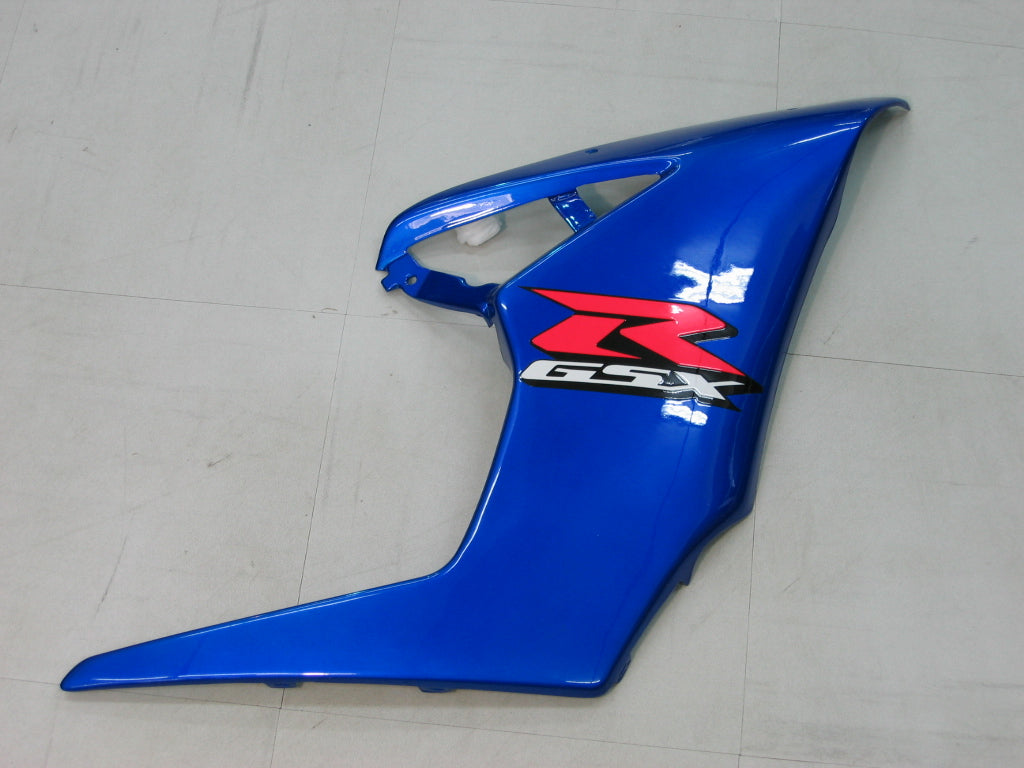 Amotopart 2005-2006 Suzuki GSXR1000 Fairing White&Blue Kit