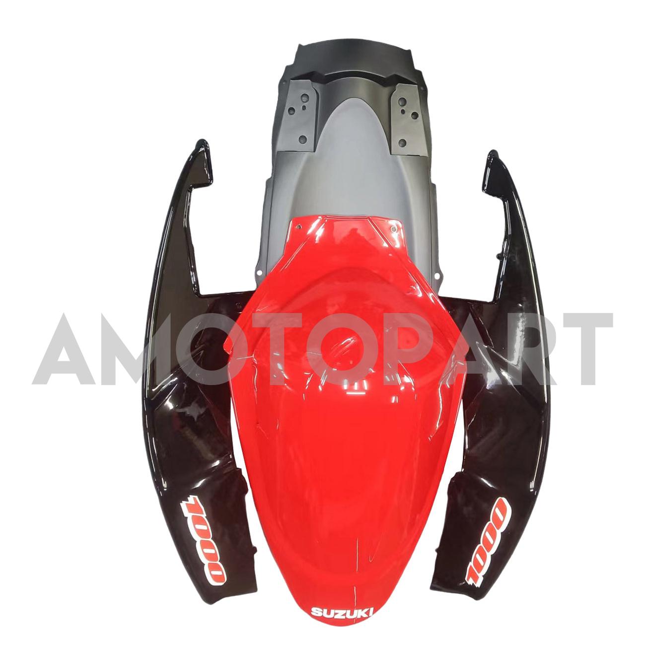 Amotopart 2005-2006 Suzuki GSXR1000 Fairing Red&Black Kit