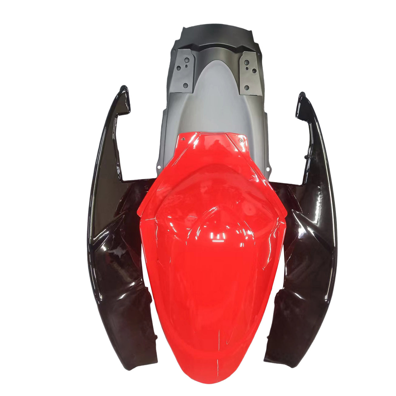 Amotopart 2005-2006 Suzuki GSXR1000 Verkleidung Rot&Schwarzes Set