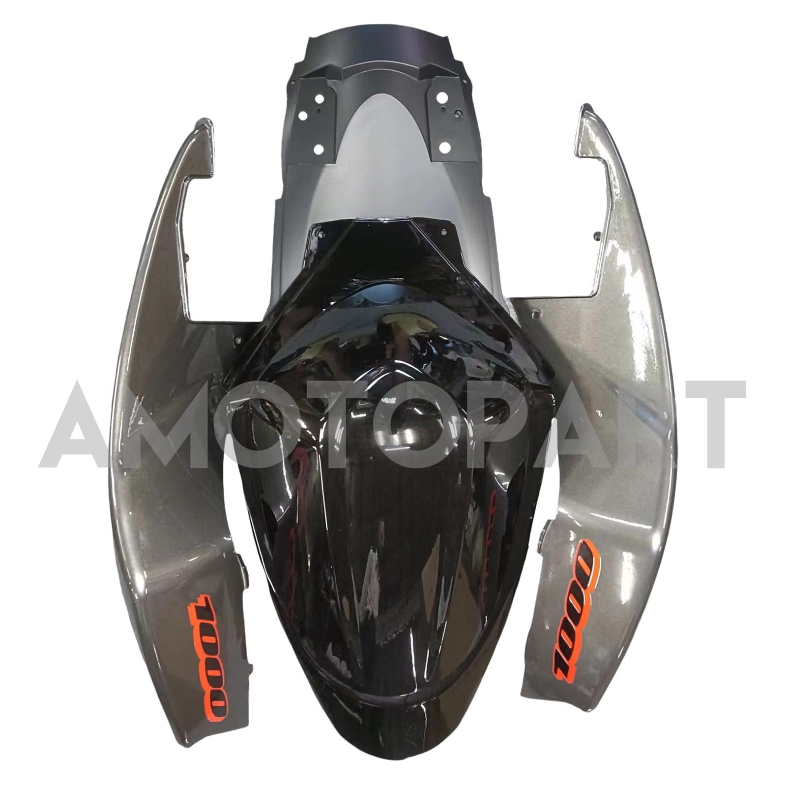 Amotopart 2005-2006 Suzuki GSXR 1000 Grey&Black  Fairing Kit