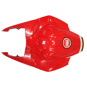 Amotopart 2005–2006 Suzuki GSXR1000 K5 weiß-rotes Lucky Strike-Verkleidungsset