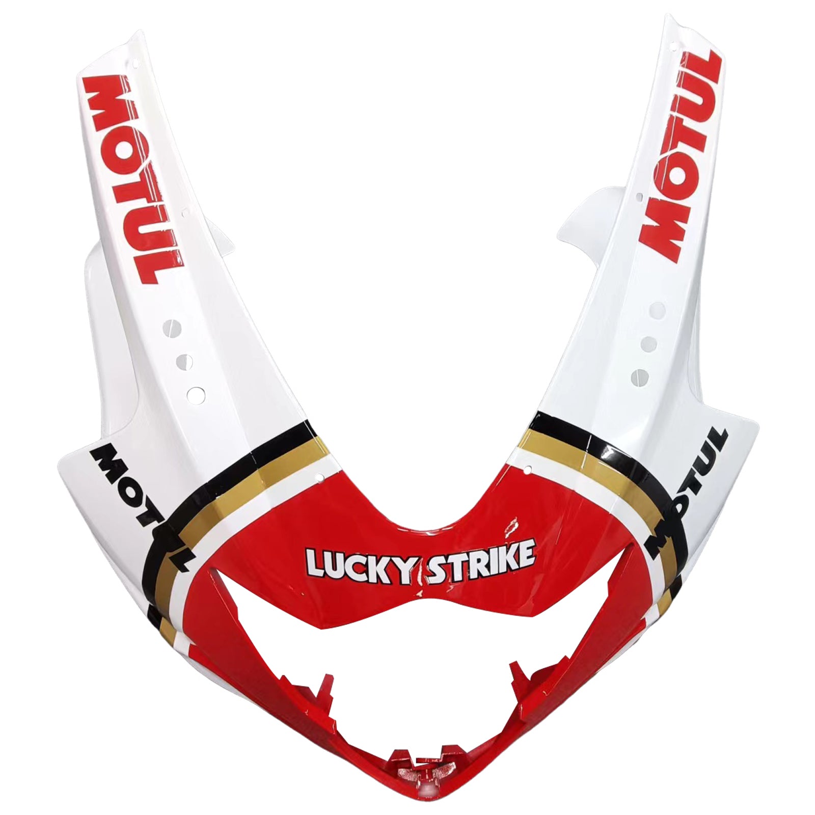 Amotopart 2005-2006 Suzuki GSXR1000 K5 White&Red Lucky Strike Fairing Kit