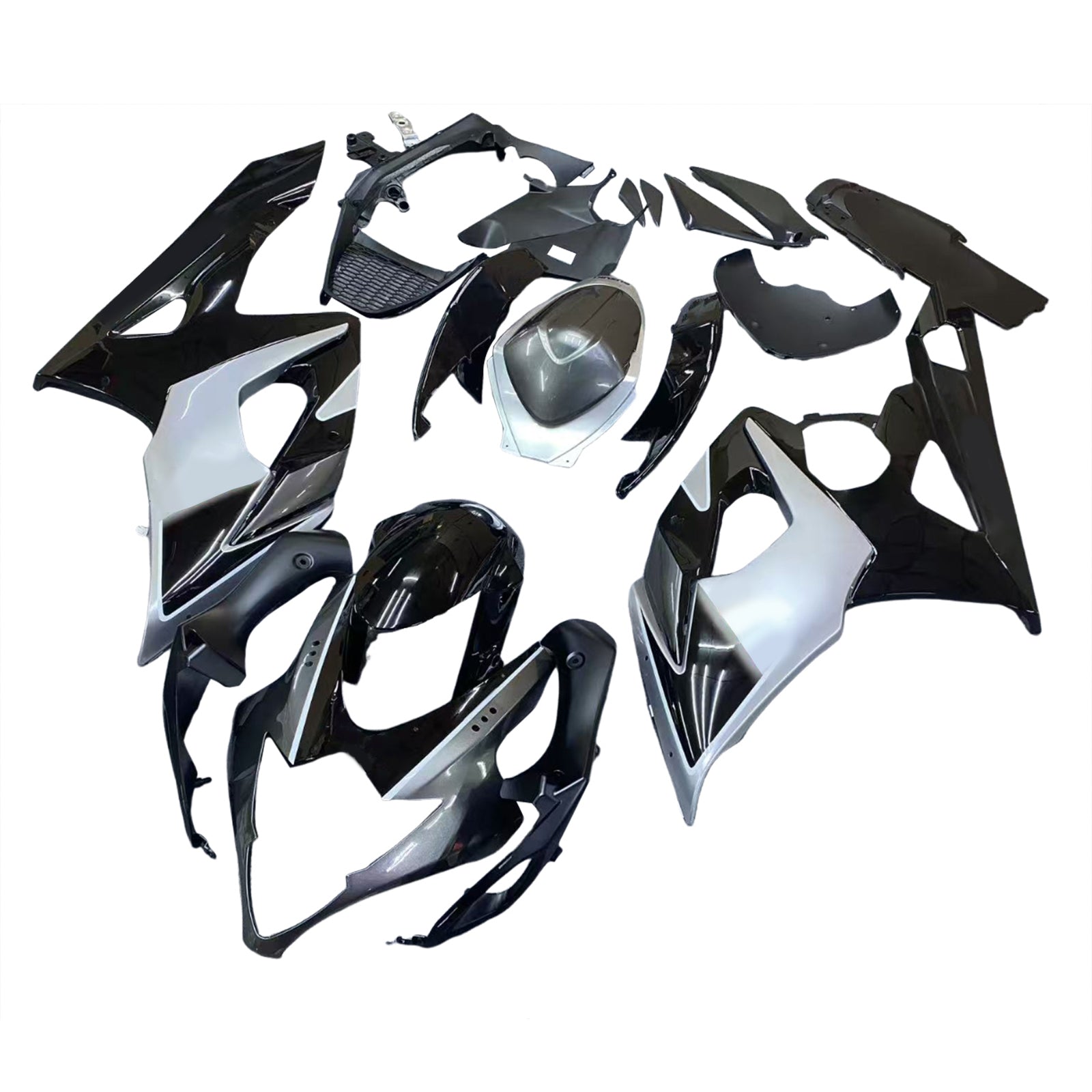 AMOTOPART 2005-2006 SUZUKI GSXR1000 FAIRING SLIVER Kit