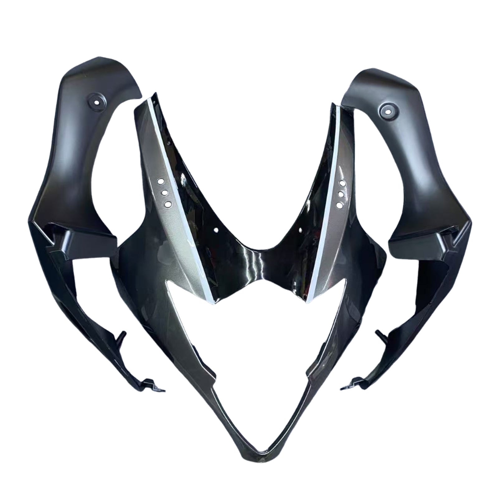 Amotopart 2005-2006 GSXR1000 スズキ フェアリング ブラック&グレー キット