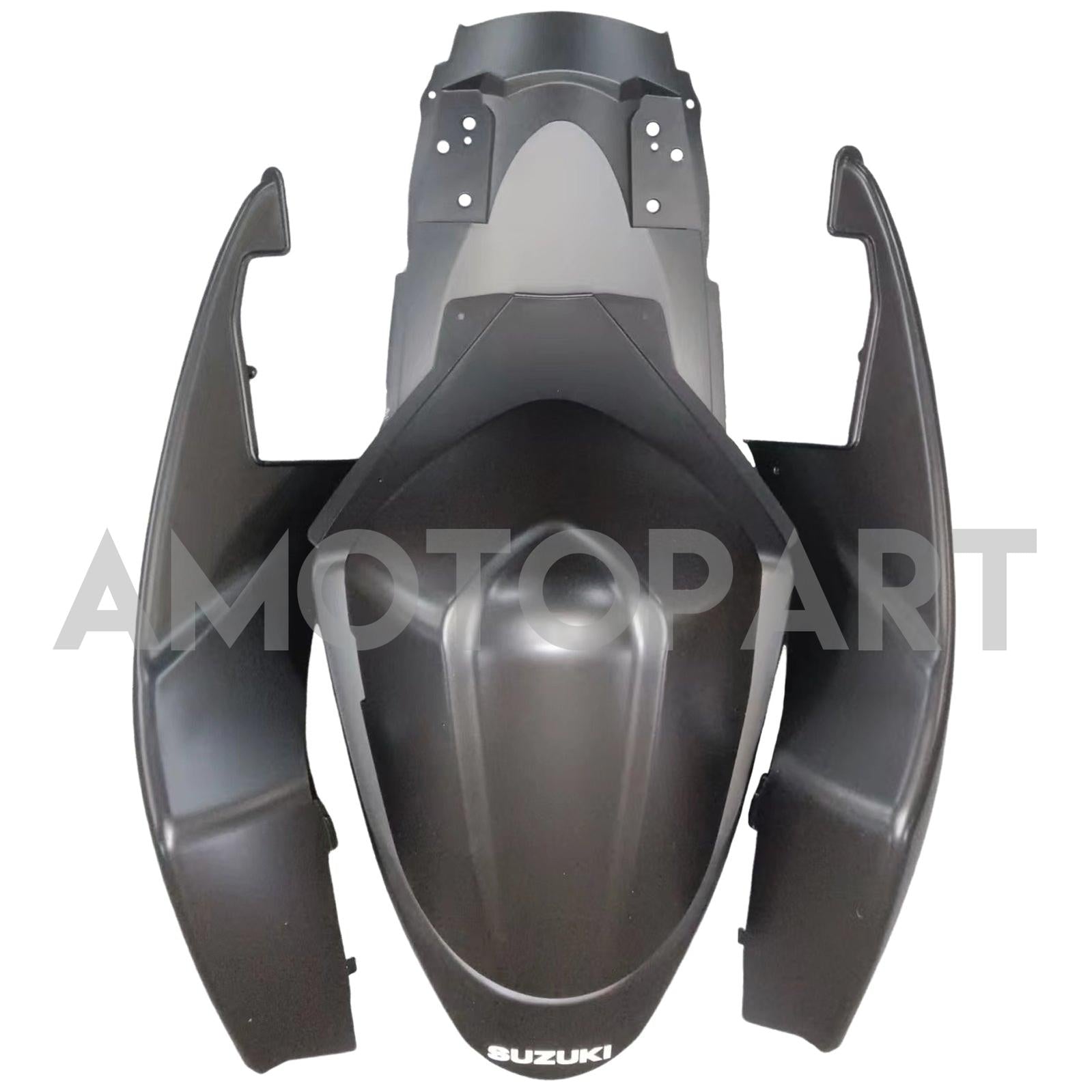 Amotopart 2005-2006 Suzuki GSXR1000 K5 Matte Black with Logos Fairing Kit