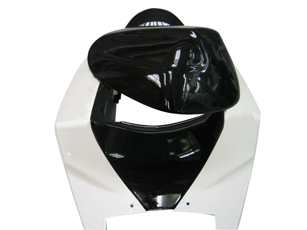 Amotopart 2005-2006 Suzuki GSXR1000 Black White Fairing Kit
