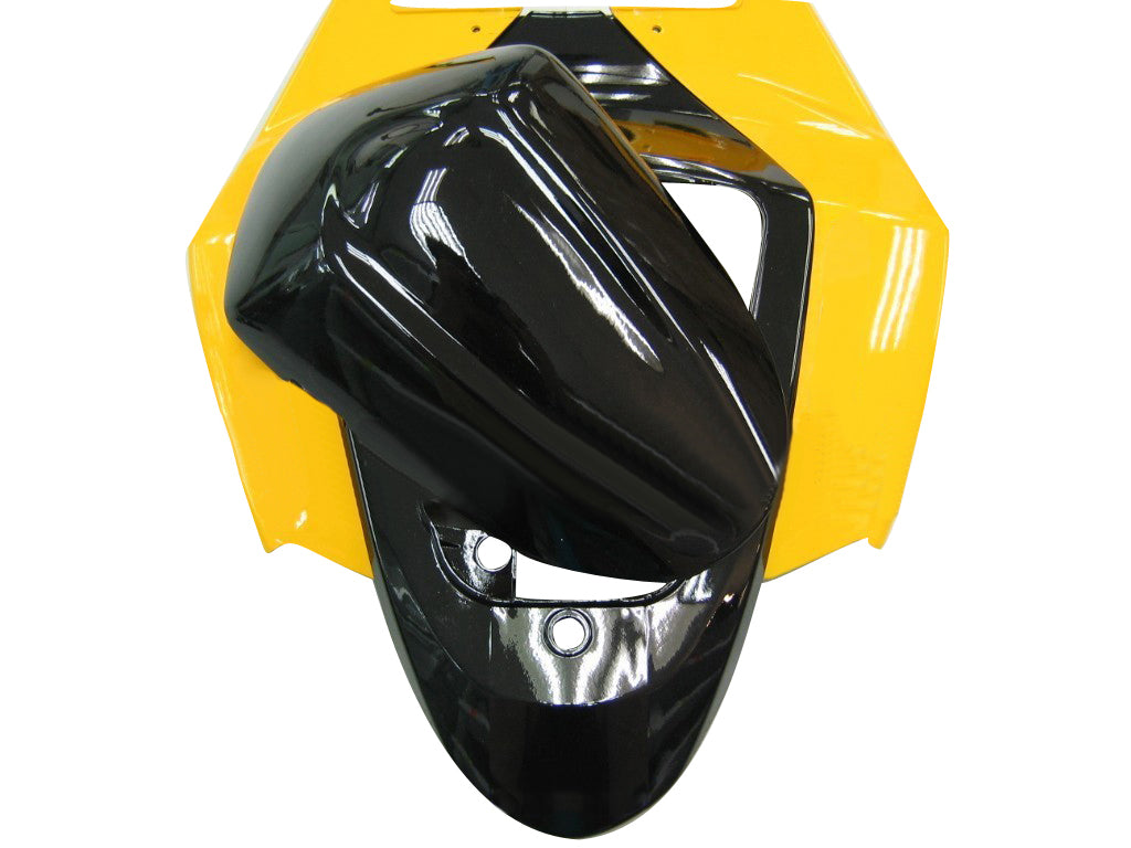 Amotopart 2005-2006 Suzuki GSXR1000 Black Yellow Fairing Kit
