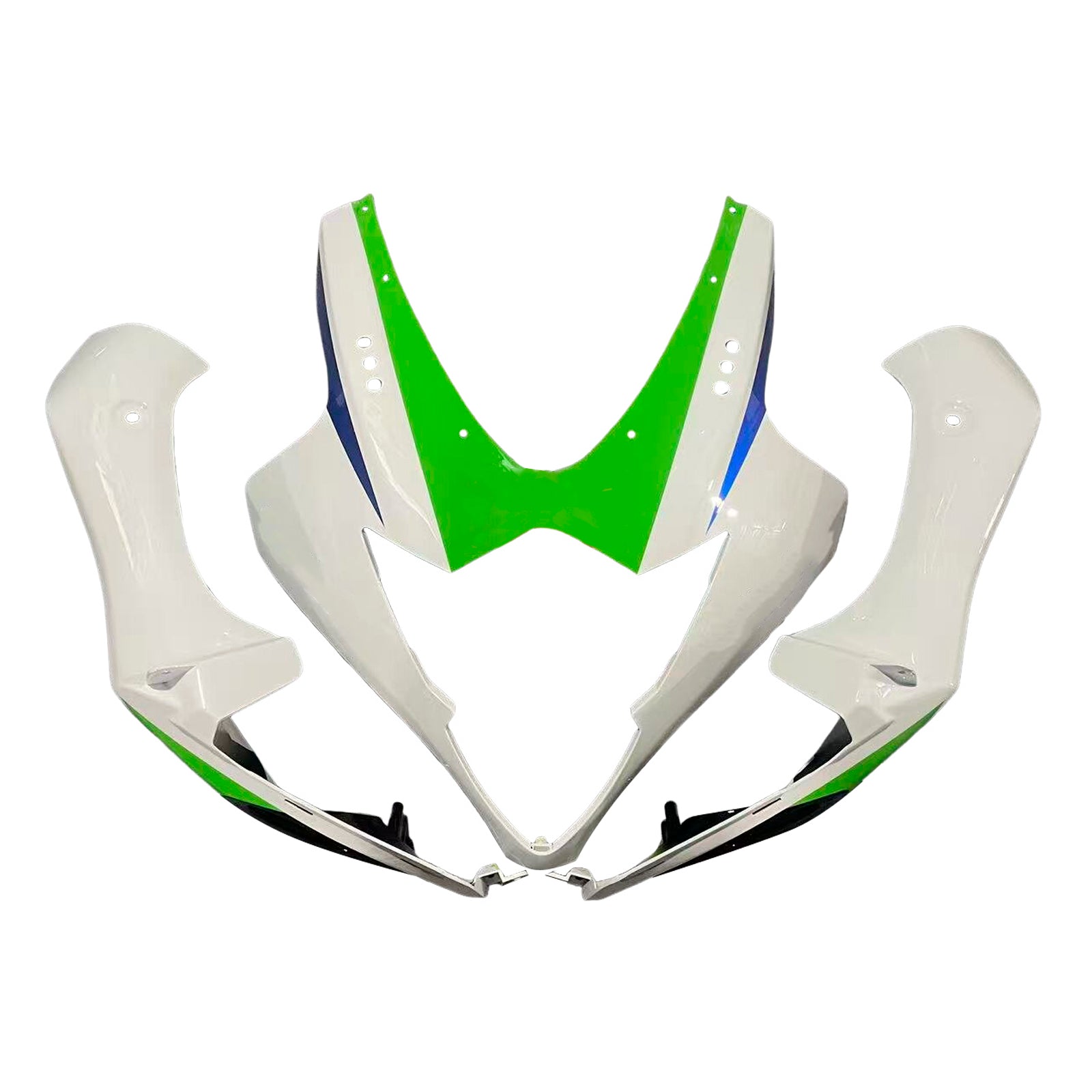 Amotopart 2005–2006 Suzuki GSXR1000 weißes Verkleidungsset