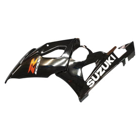 Amotopart 2005-2006 Suzuki GSXR1000 K5 Gloss Black Fairing Kit