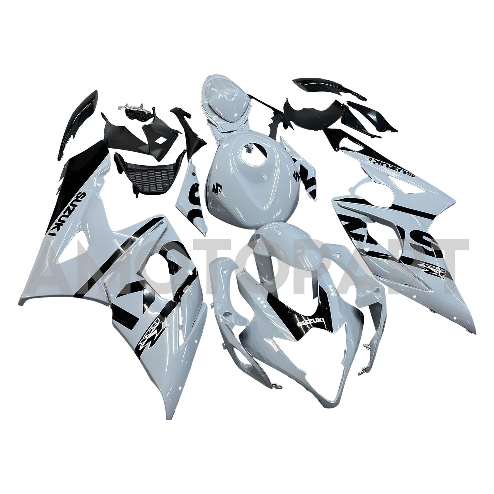 Amotopart 2005-2006 Suzuki GSXR1000 K5 Black & Gray Style3 Fairing Kit