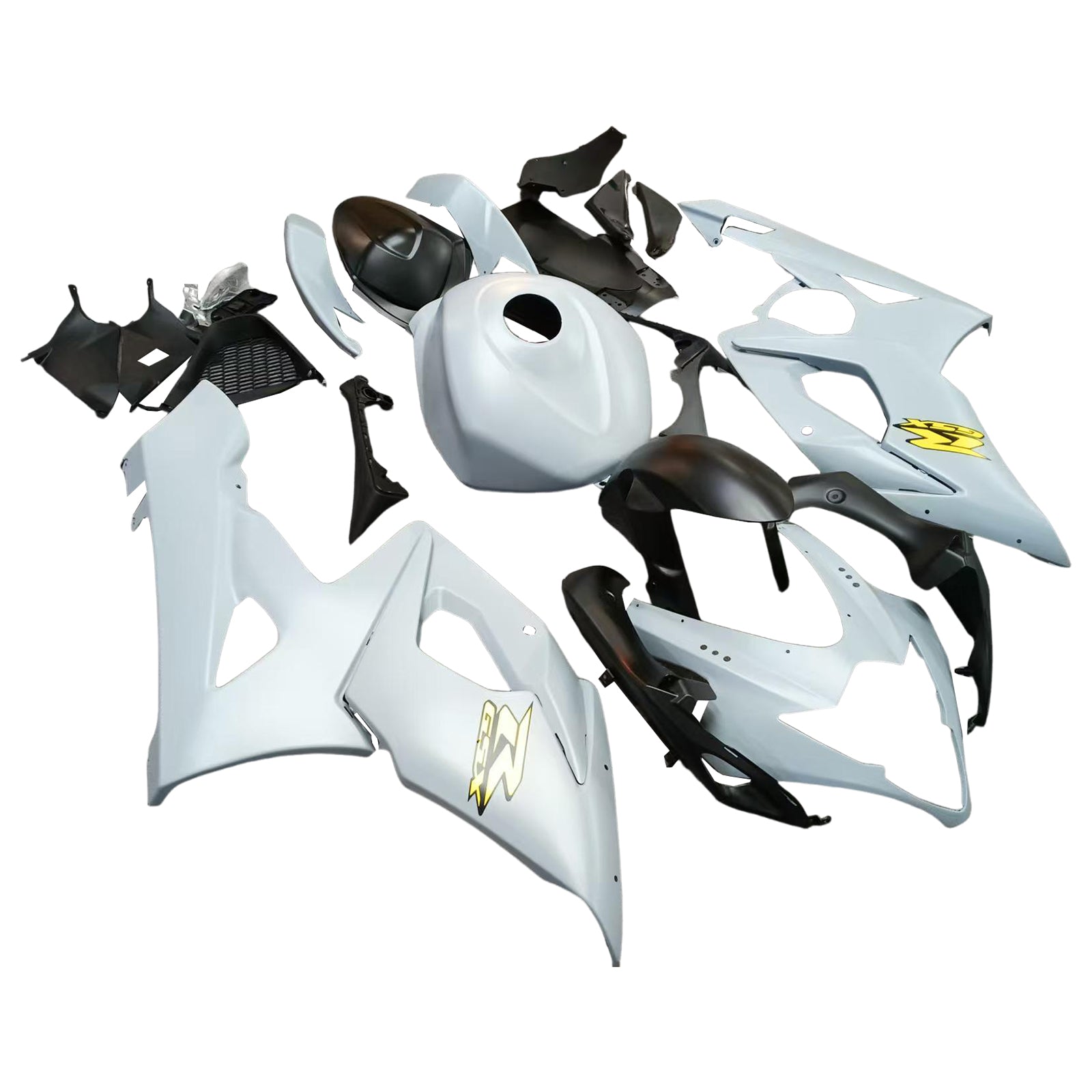 Amotopart 2005-2006 Suzuki GSXR1000 K5 Kit de carenagem cinza