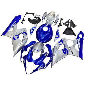 Amotopart 2005-2006 Suzuki GSXR1000 K5 Blue&Grey Fairing Kit