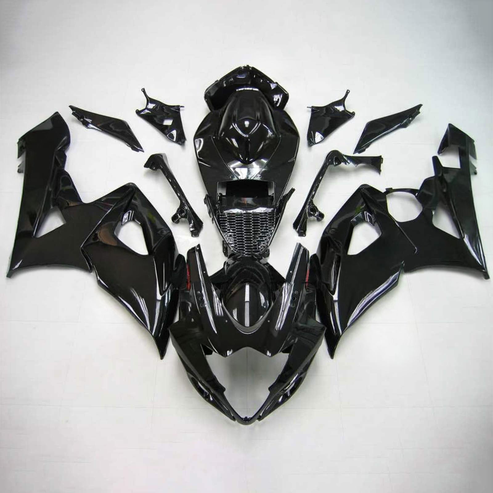 Amotopart 2005-2006 Suzuki GSXR1000 Fairing Glossy Black Kit