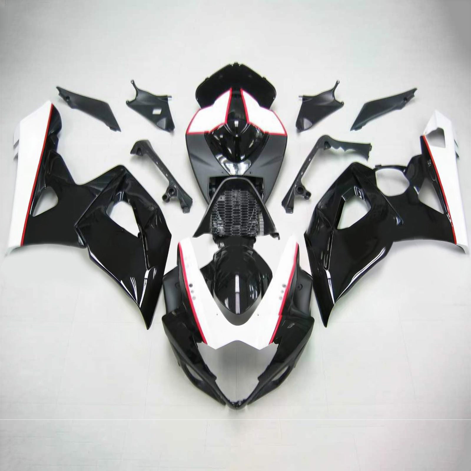 Carenagem branca Amotopart para Suzuki GSXR1000 2005-2006&Bfalta Kit