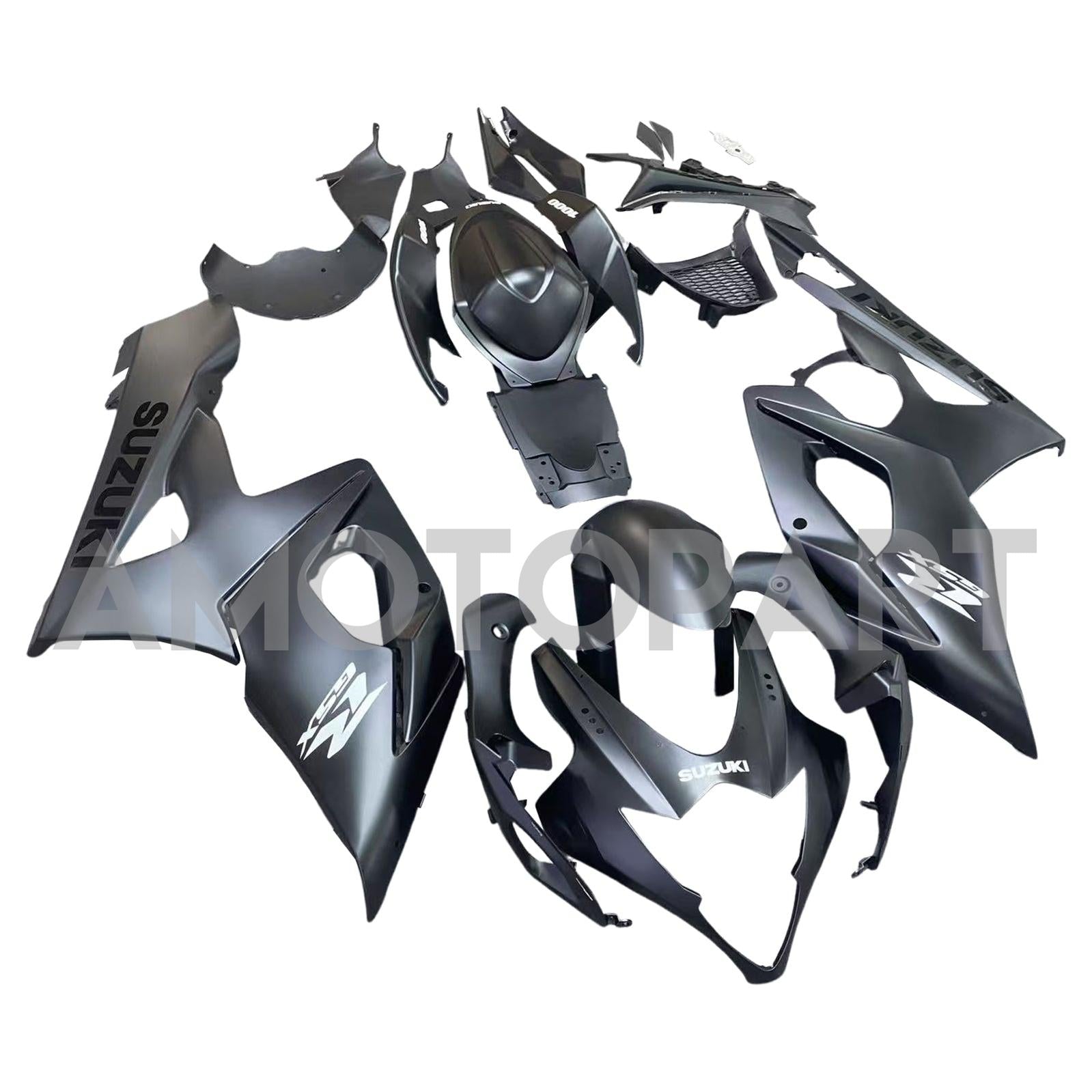 Amotopart 2005-2006 Suzuki GSXR1000 Fairing Mat Mat Black Kit
