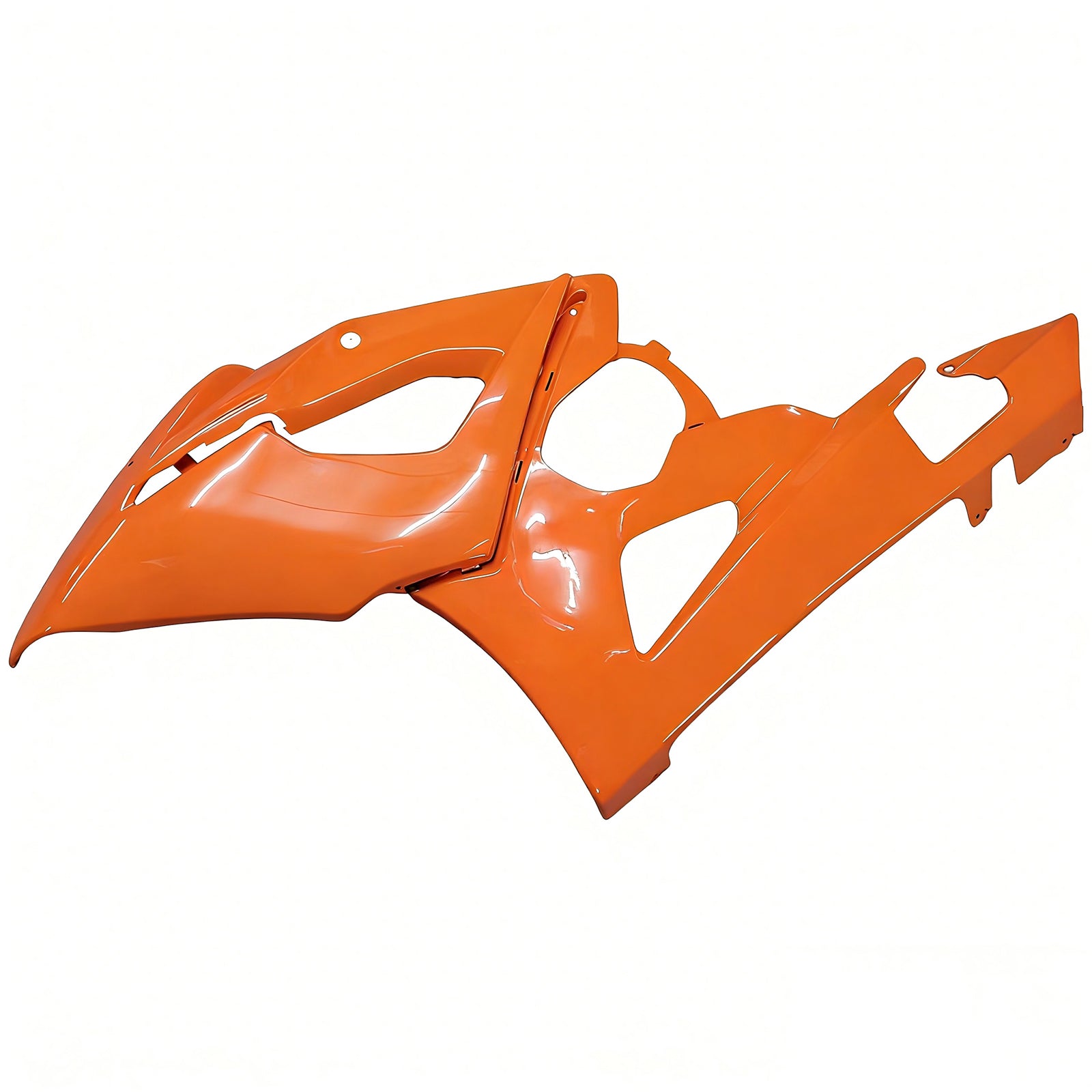Amotopart 2005-2006 Suzuki GSXR1000 Fairing Orange&White Kit