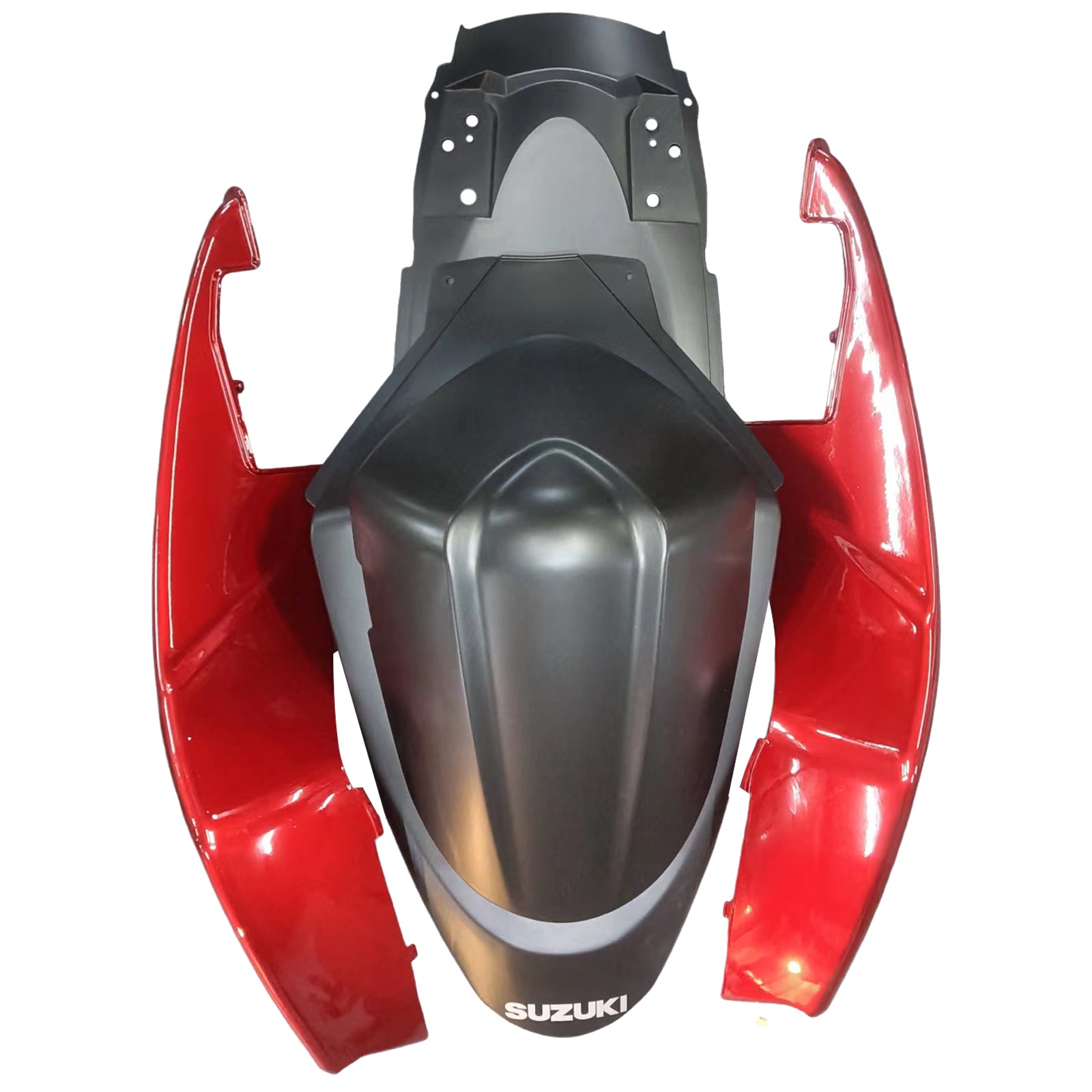 Amotopart 2005-2006 Suzuki GSXR1000 Fairing Matte Red&Black Kit