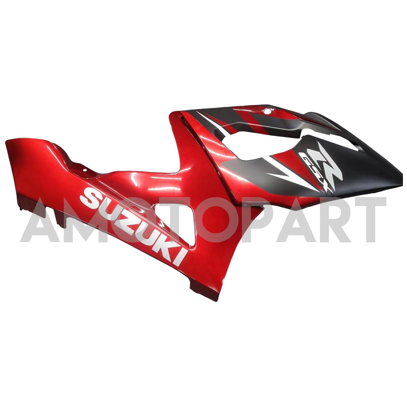 Amotopart 2005-2006 Suzuki GSXR1000 Fairing Matte Red&Black Kit