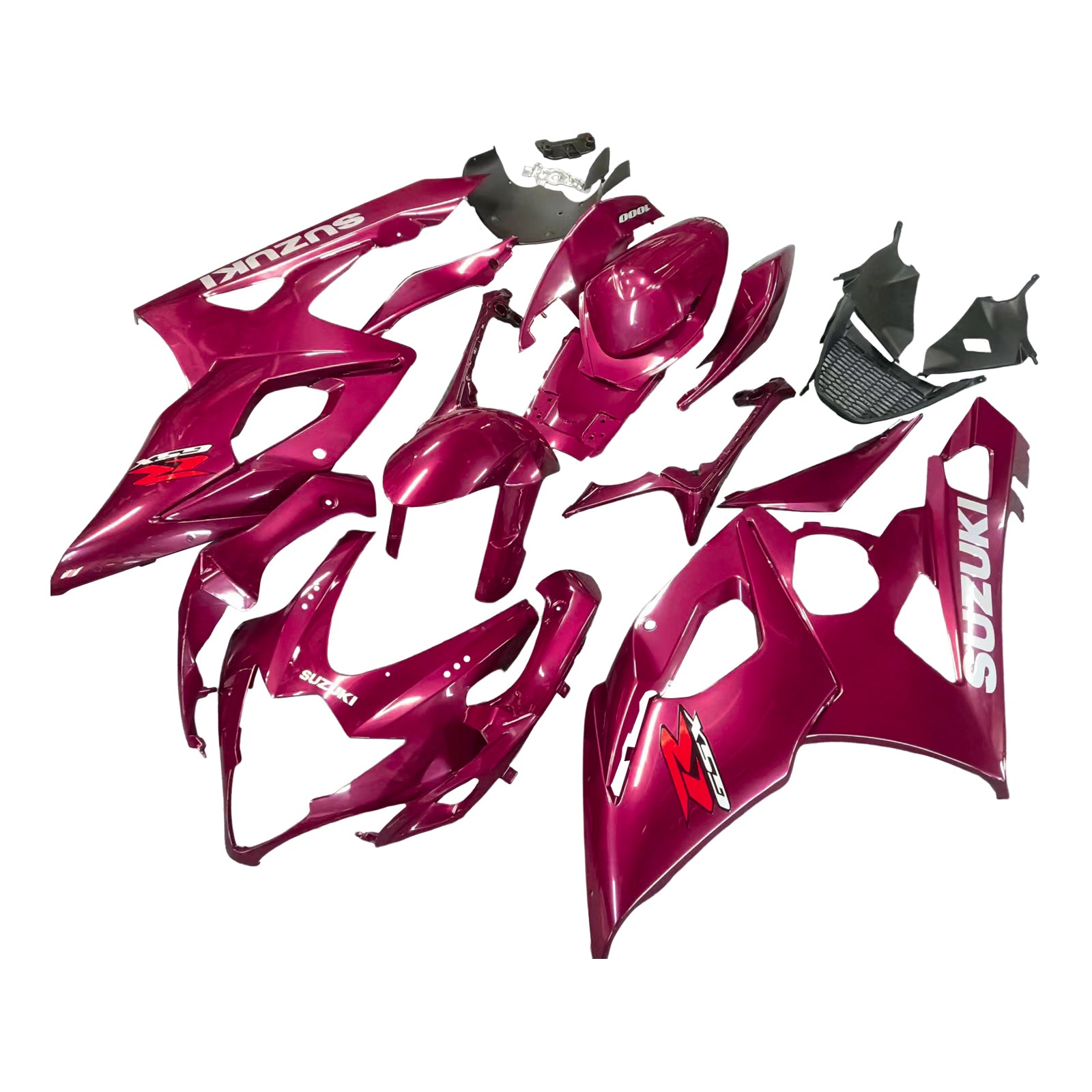 Amotopart 2005–2006 Suzuki GSXR1000 Verkleidung, Marsala-Rot-Set