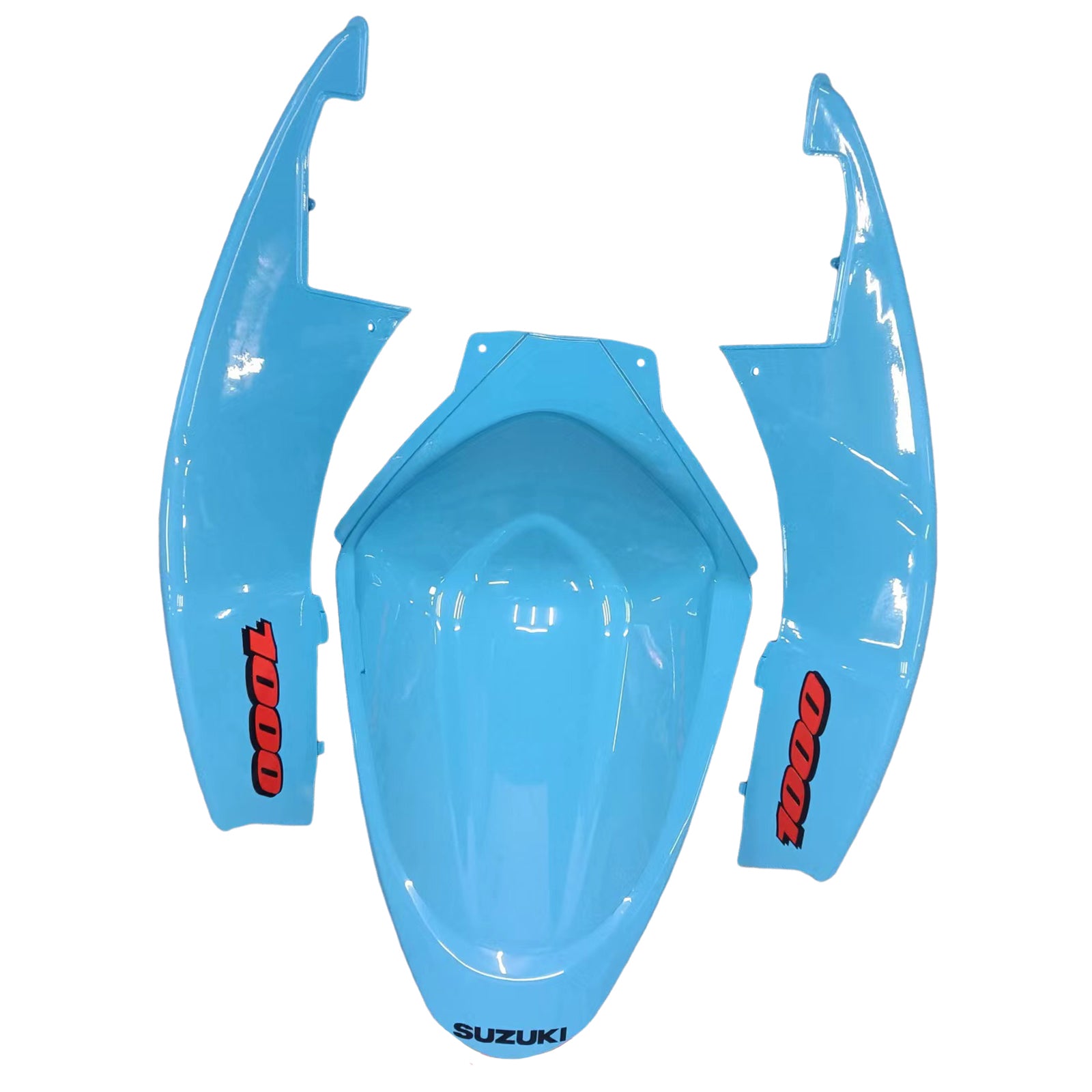 Amotopart 2005-2006 Suzuki GSXR1000 Fairing Glossy Blue Kit