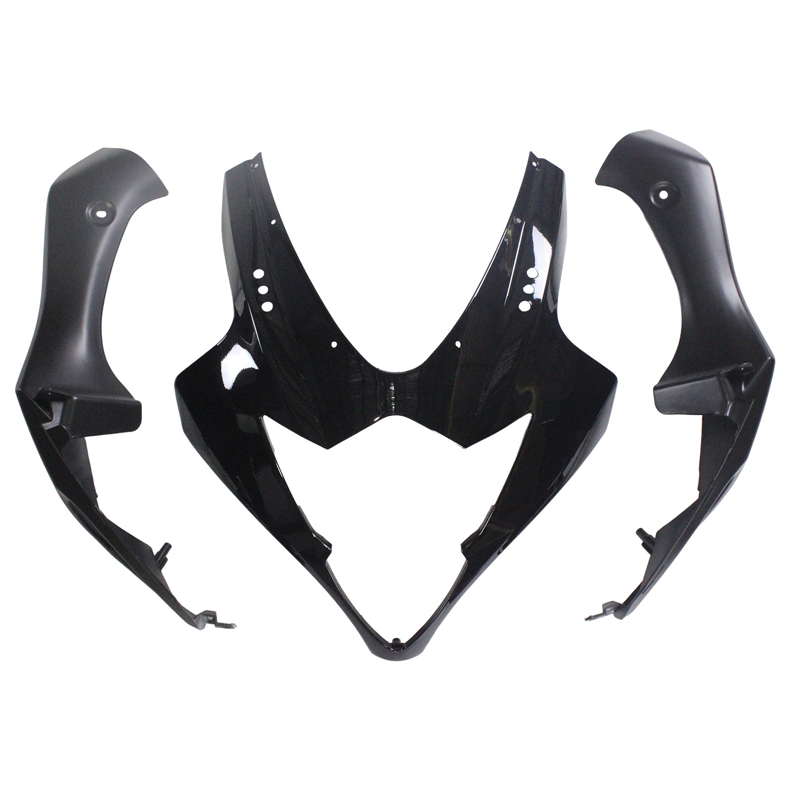 Amotopart 2005-2006 Suzuki GSXR1000 Fairing Black Sharkteeth Kit