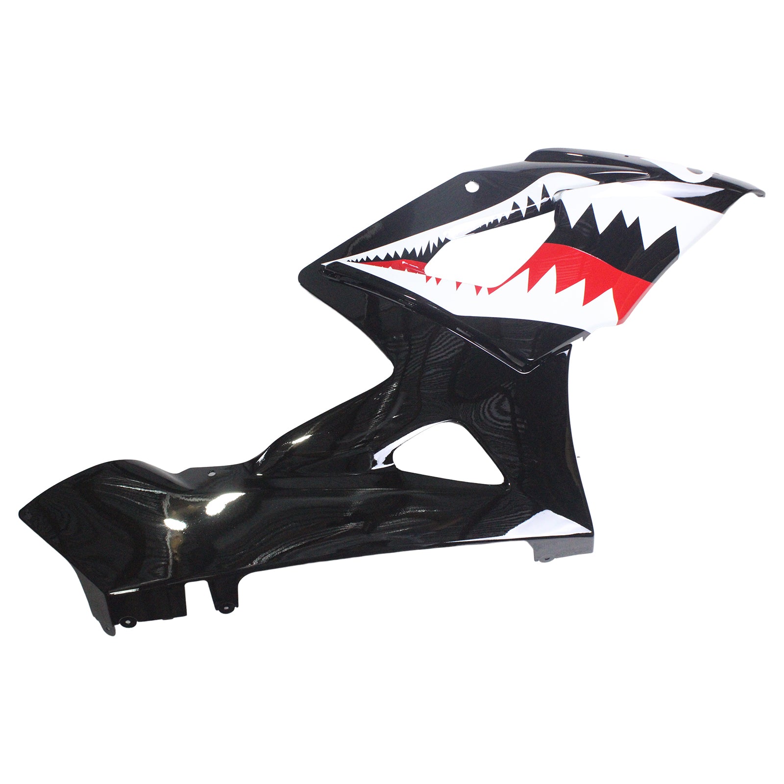 Amotopart 2005-2006 Suzuki GSXR1000 Fairing Black Sharkteeth Kit