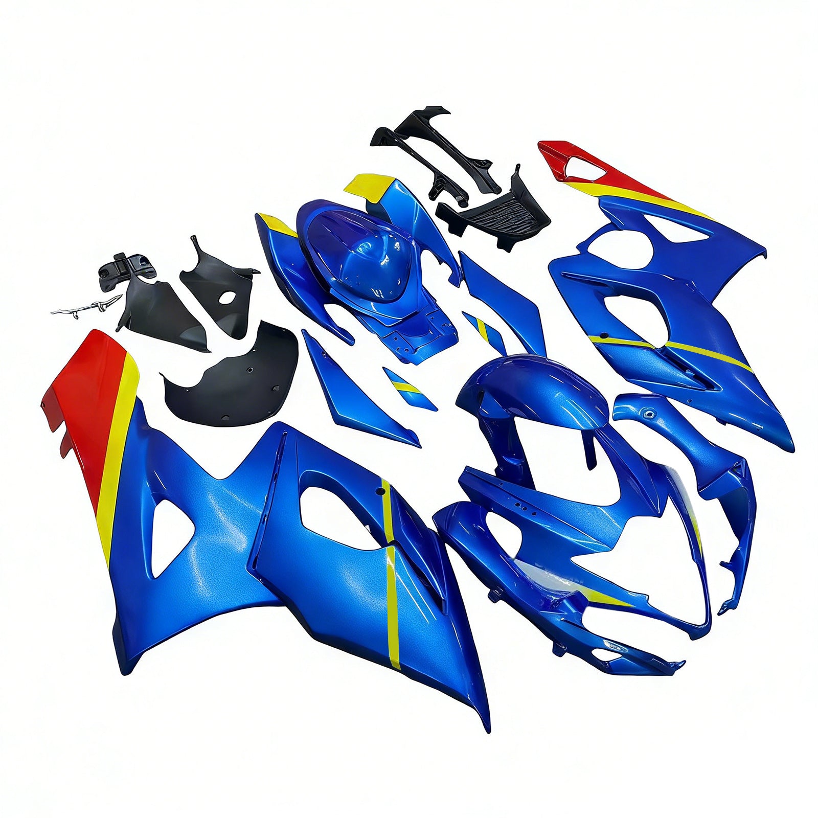 Amotopart 2005-2006 Suzuki GSXR1000 Fairing Blue Style4 Kit