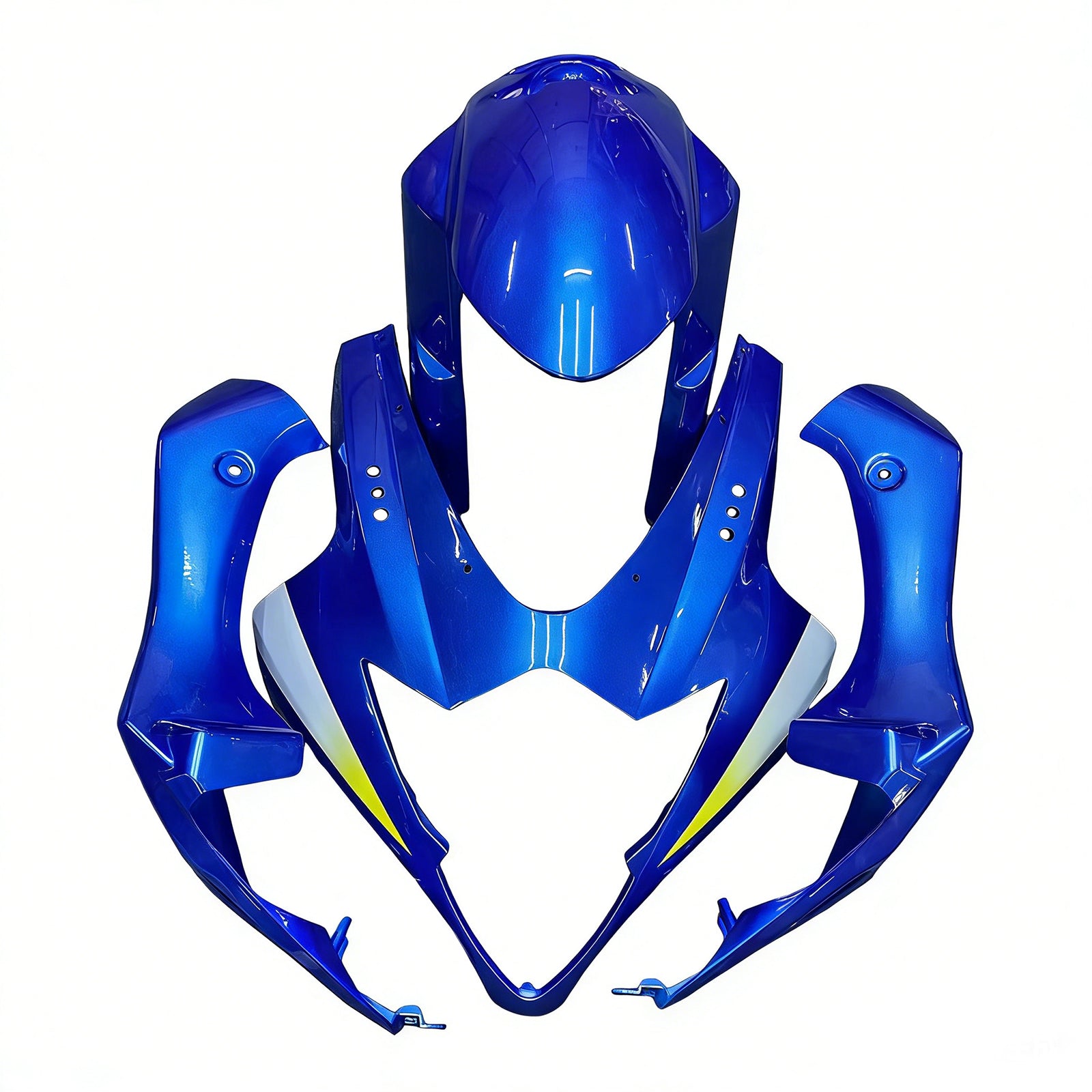 Amotopart 2005-2006 Suzuki GSXR1000 Fairing Blue Style4 Kit