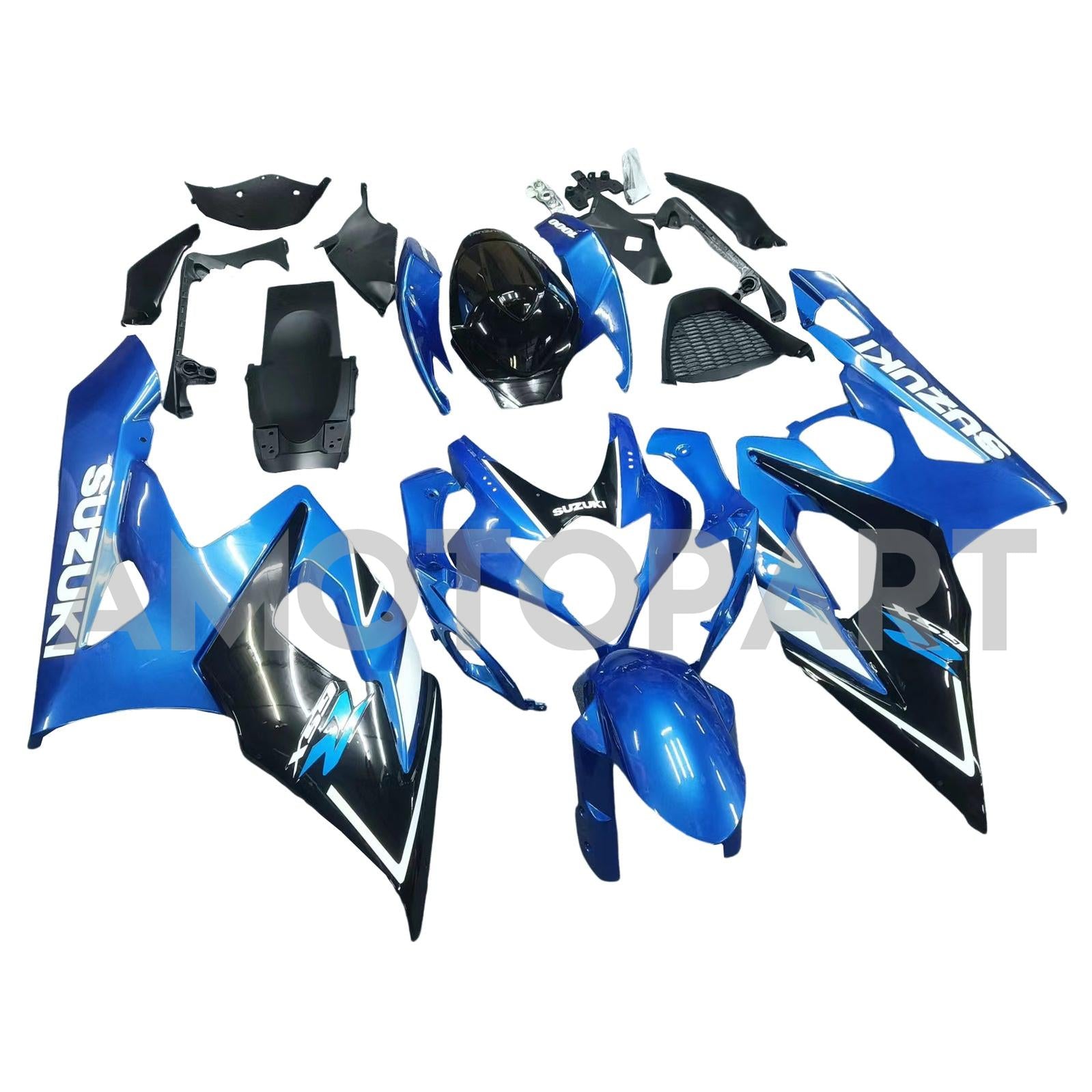 Amotopart 2005-2006 Suzuki GSXR1000 carenatura blu Style2 Kit