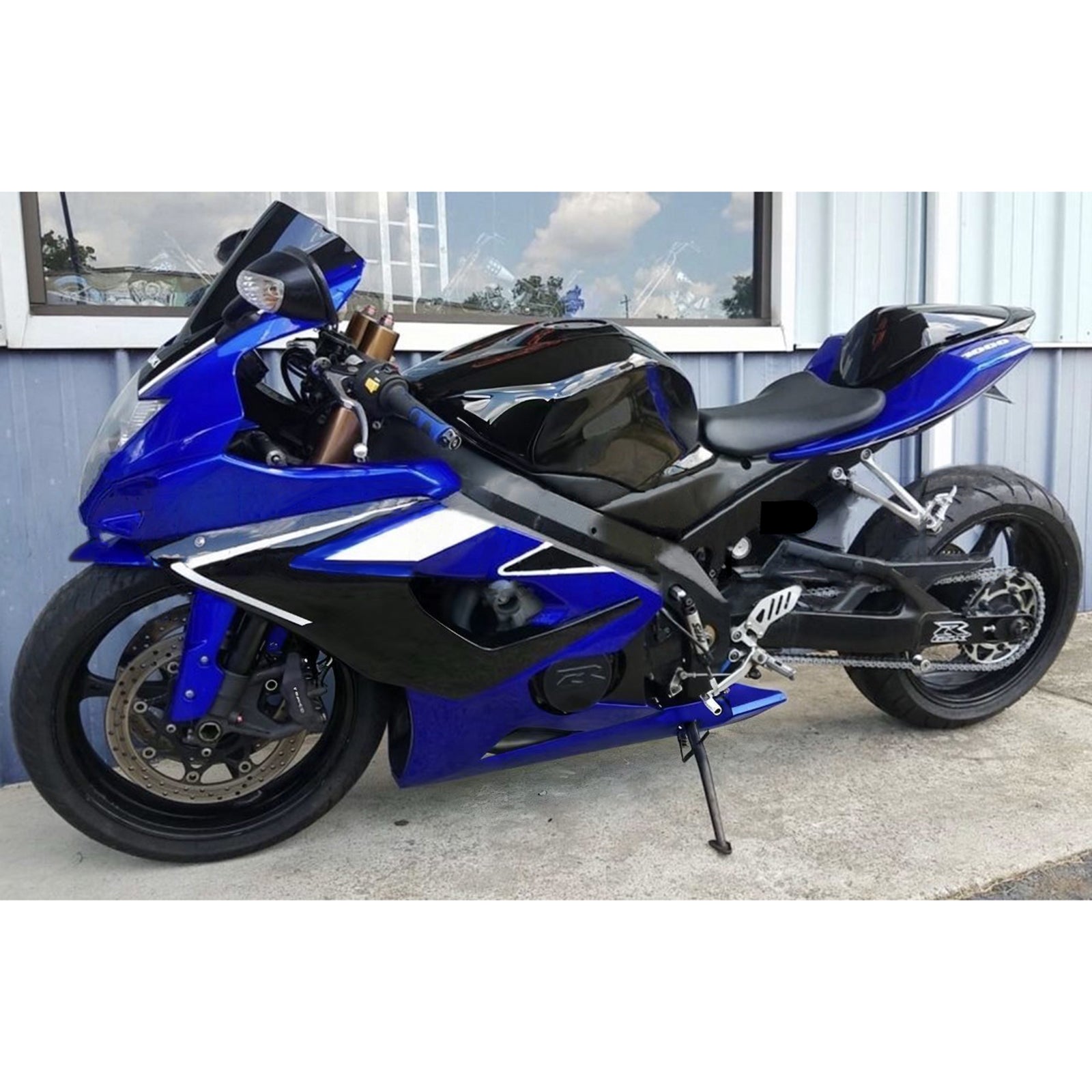 Amotopart 2005-2006 Suzuki GSXR1000 carenatura blu Style2 Kit