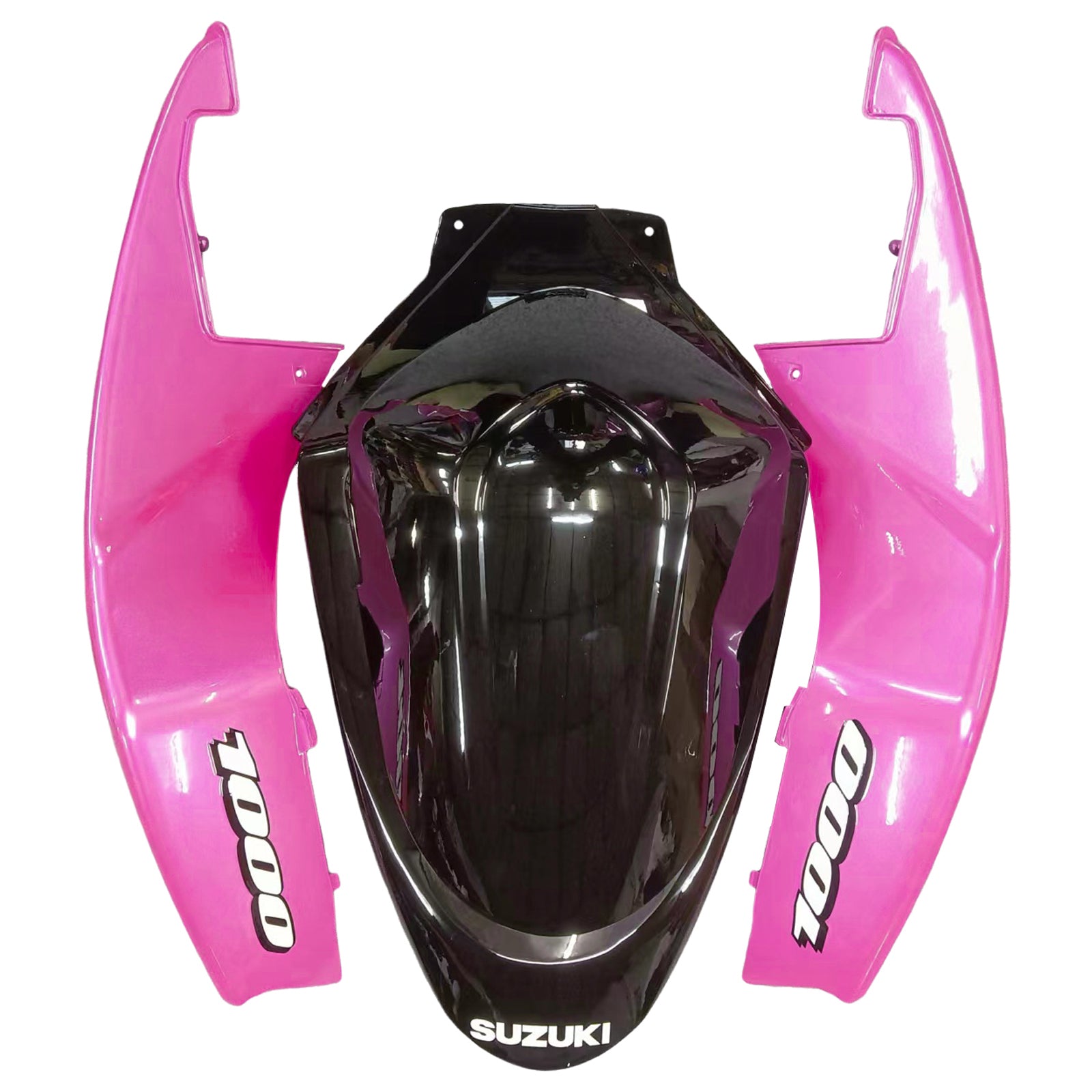 Amotopart 2005-2006 Suzuki GSXR1000 Fairing Black&Pink Kit