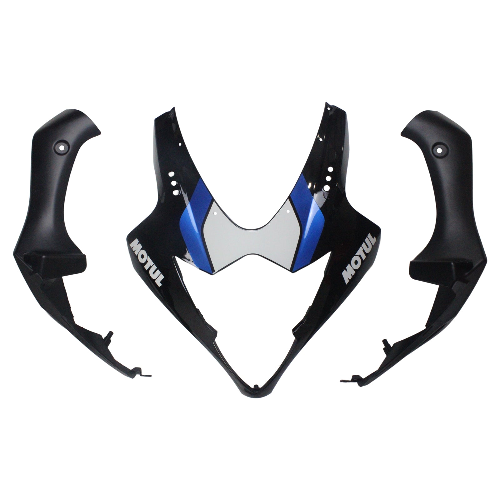 Kit carena Amotopart 2005-2006 Suzuki GSXR1000 nero e blu