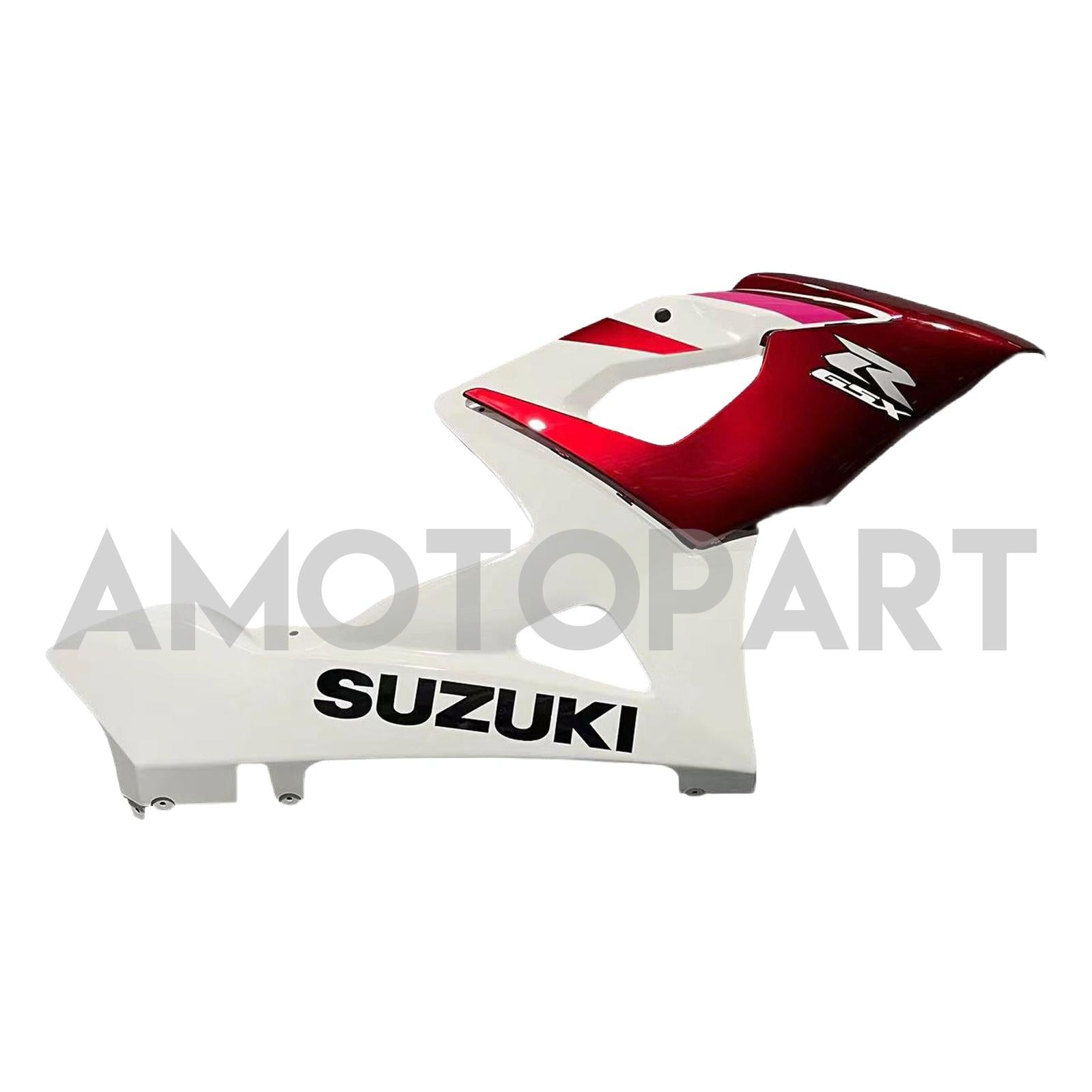 Amotopart 2005-2006 K5 GSXR1000 Suzuki Red & White Fairing Kit